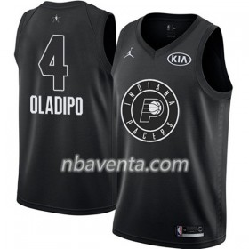 Camiseta Hombre Indiana Pacers Victor Oladipo 4 2018 All Star Jordan Brand Negro Swingman